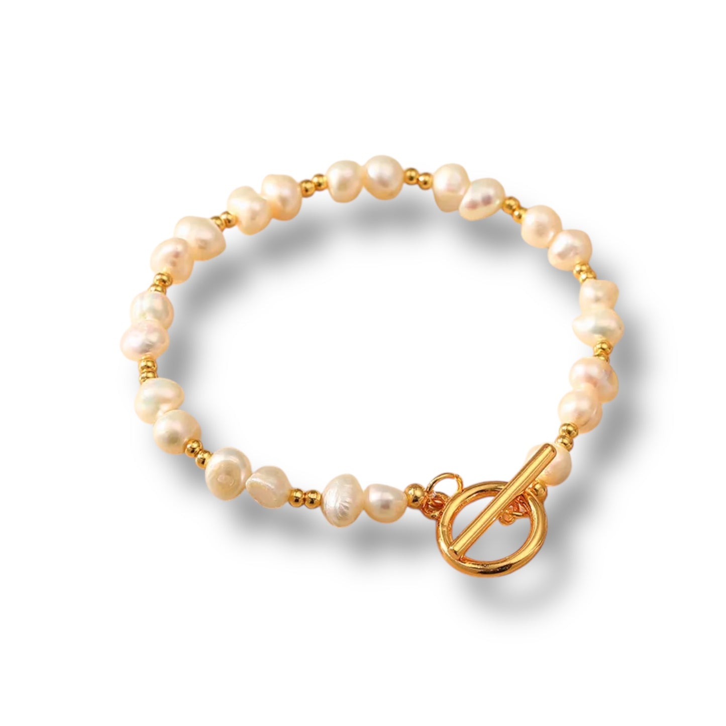 Golden Dawn Freshwater Pearl Bracelet